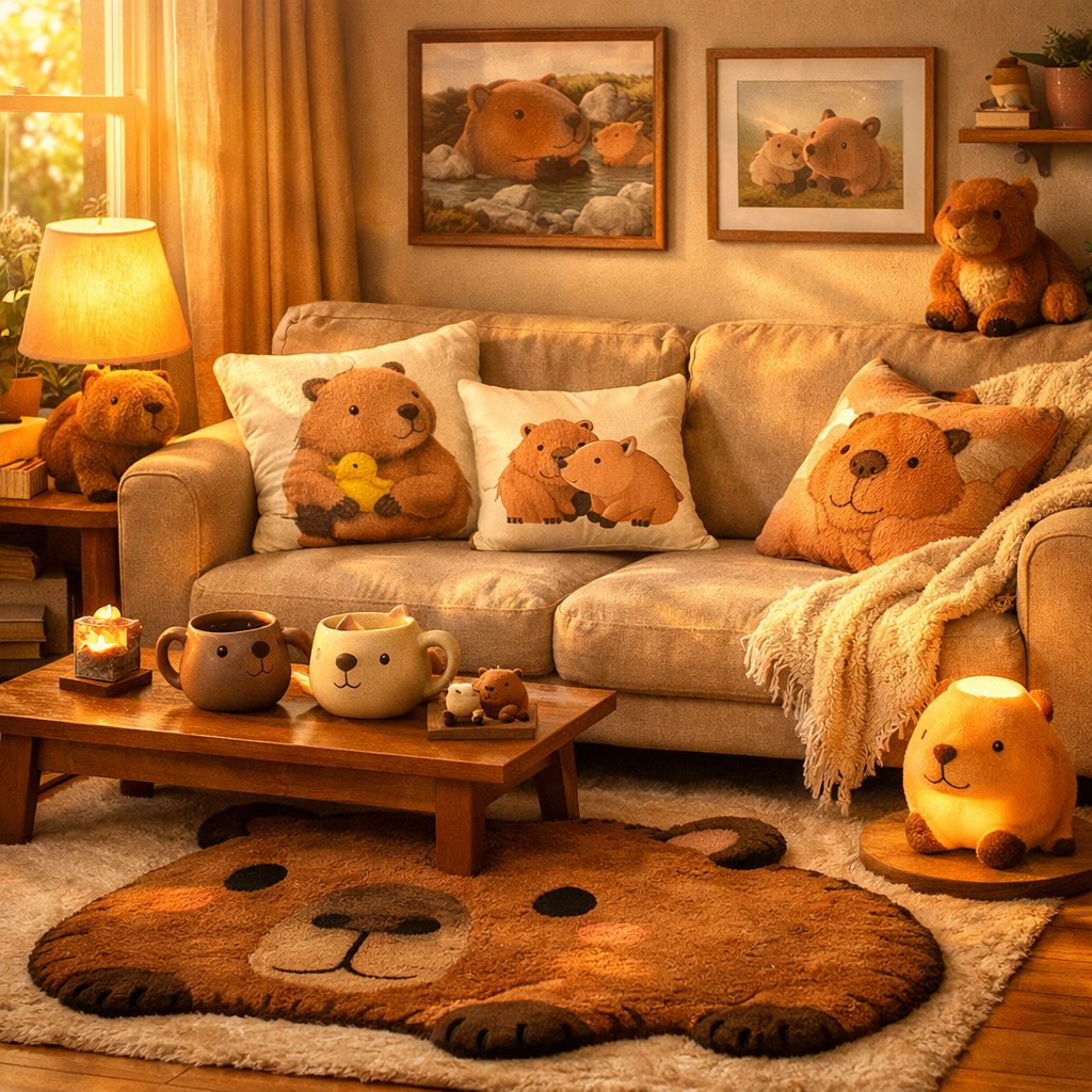 Capybara Home Accessories Collection