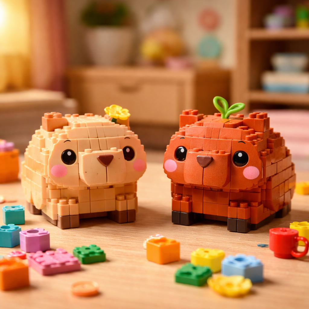 Capybara Lego Collection