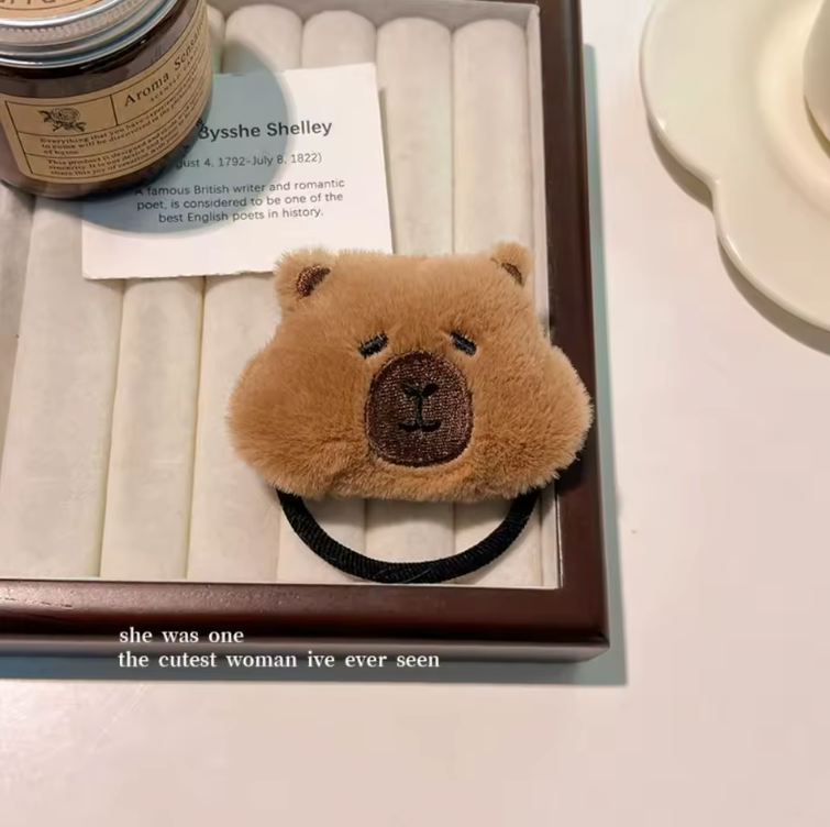 Cartoon Capybara Hair Accessories