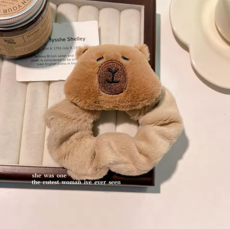 Cartoon Capybara Hair Accessories