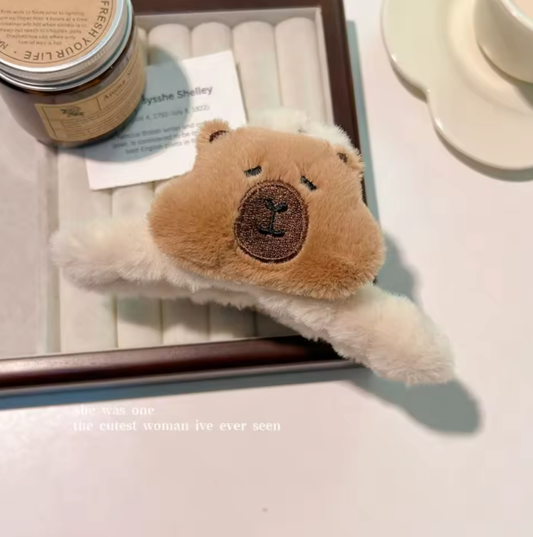 Cartoon Capybara Hair Accessories
