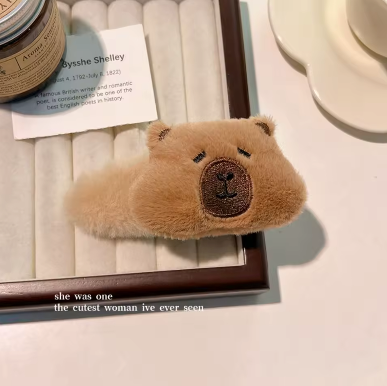 Cartoon Capybara Hair Accessories