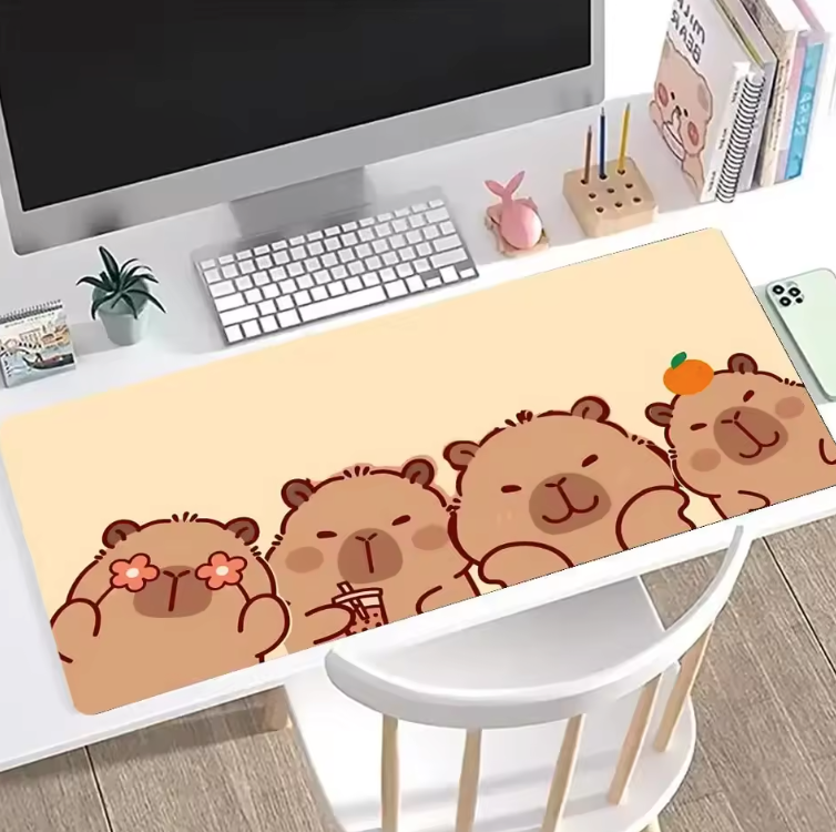 Capybara Mousepad Keyboard Mat