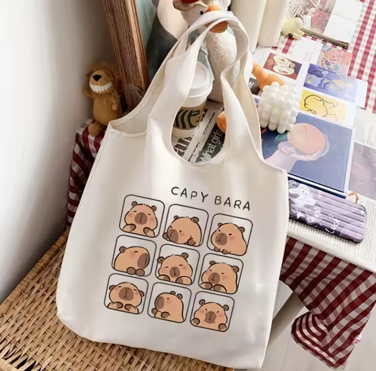 Capybara Shopping Bag