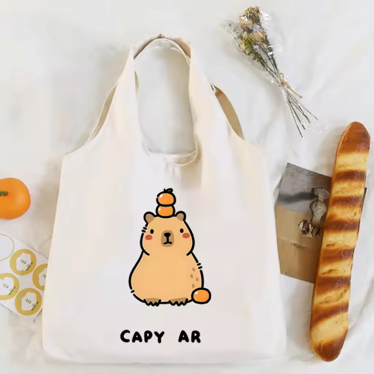 Capybara Shopping Bag