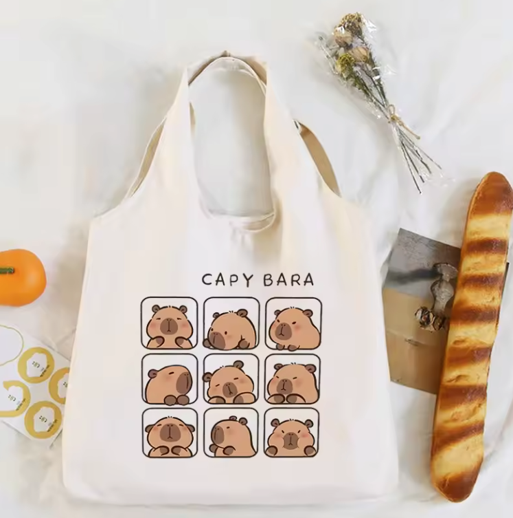 Capybara Shopping Bag