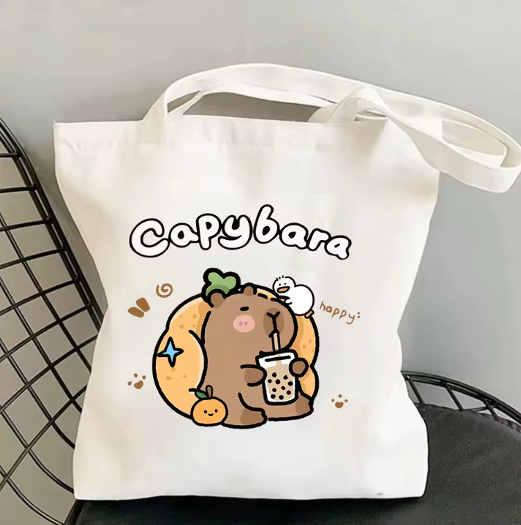 Capybara Printed Shoulder Bags