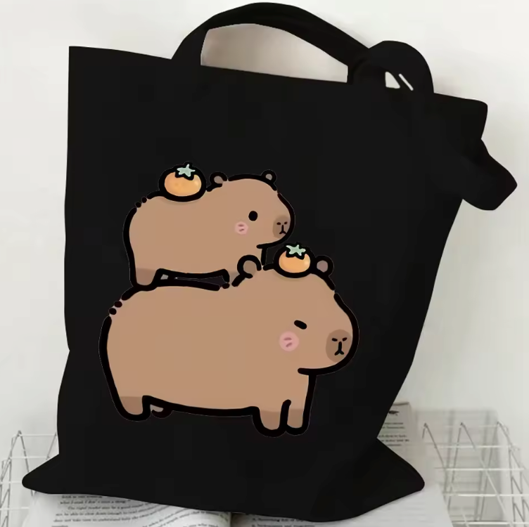 Capybara Printed Shoulder Bags