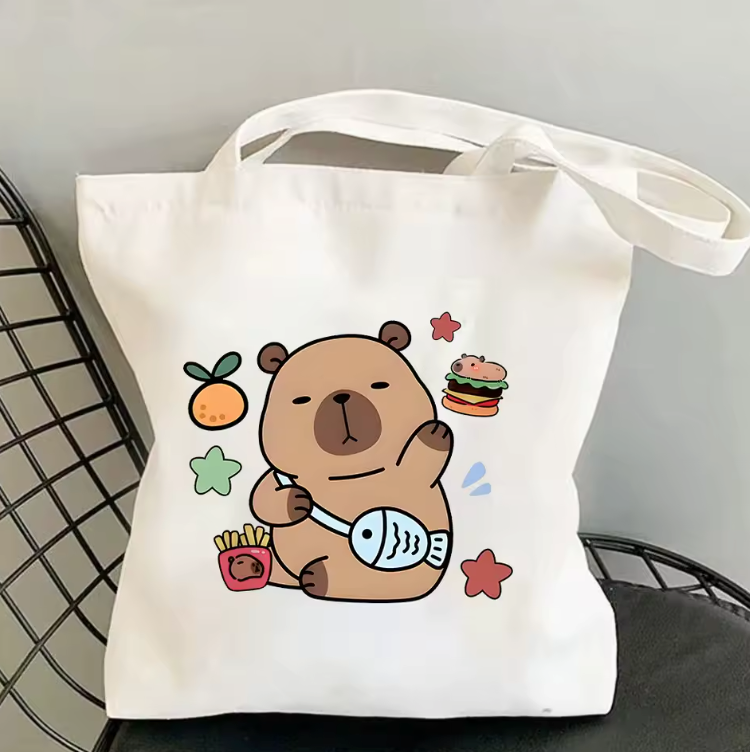 Capybara Printed Shoulder Bags