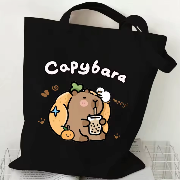 Capybara Printed Shoulder Bags