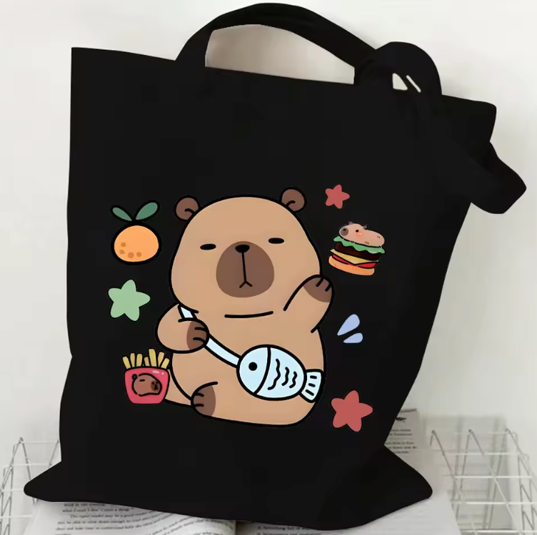 Capybara Printed Shoulder Bags