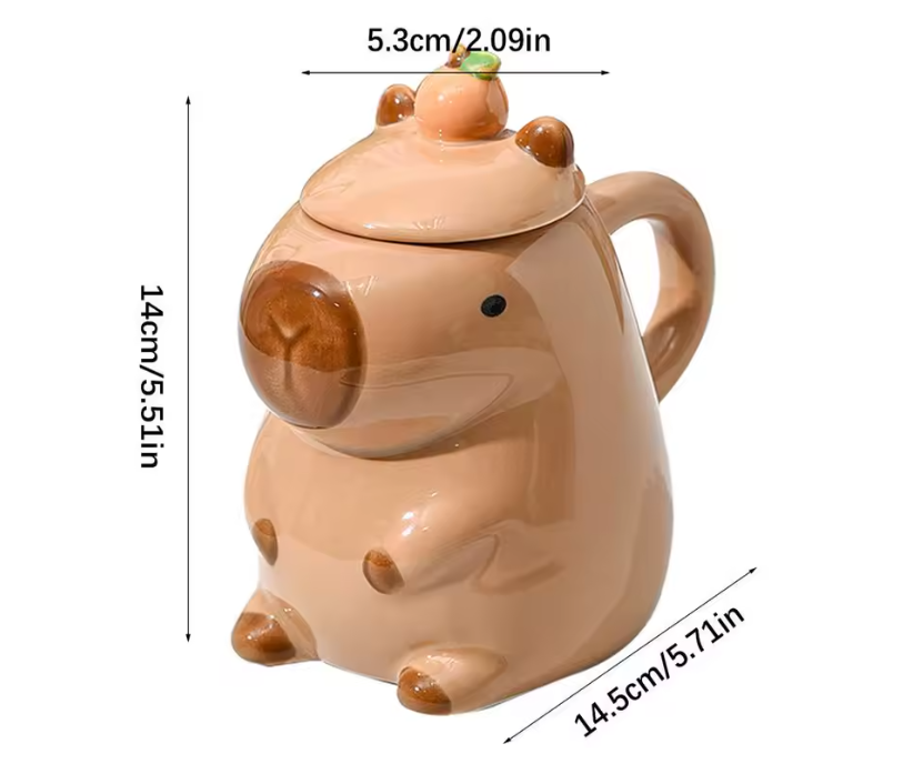 Capibara Ceramic coffee mug