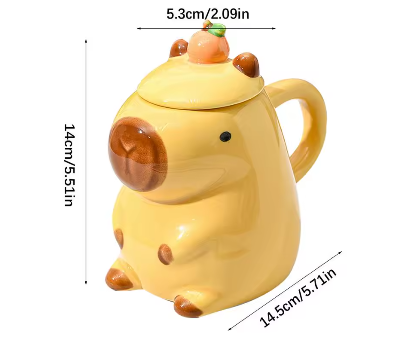 Capibara Ceramic coffee mug