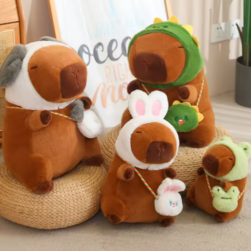 Capybara plush toys