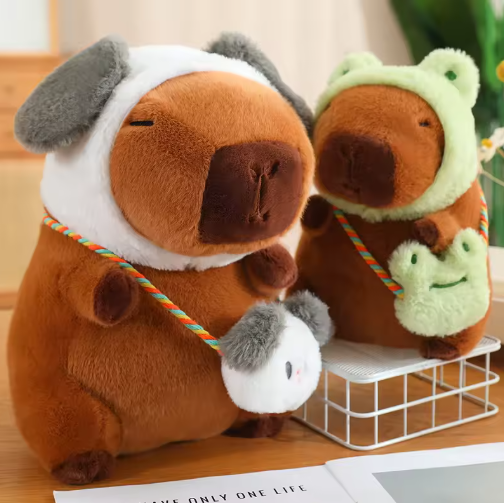 Capybara plush toys