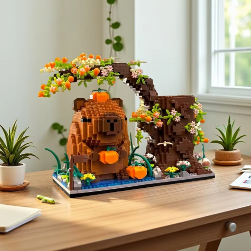 Knew Built Diy Capybara Pen Holder