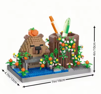 Knew Built Diy Capybara Pen Holder