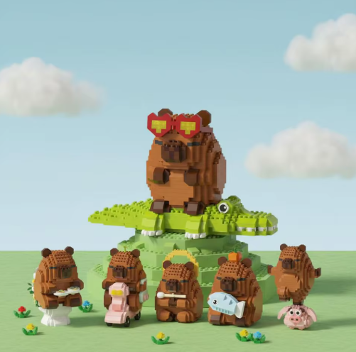 Capybara Micro Diamond Block Construction