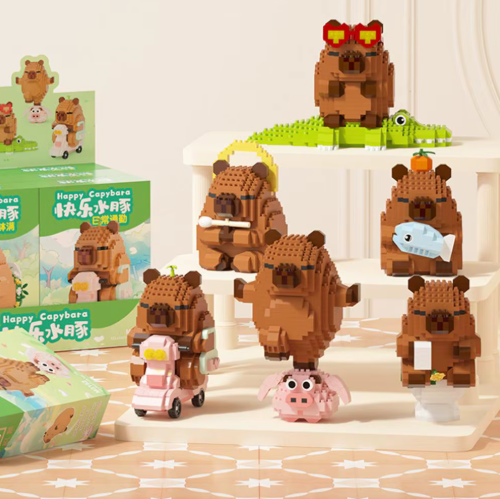 Capybara Micro Diamond Block Construction