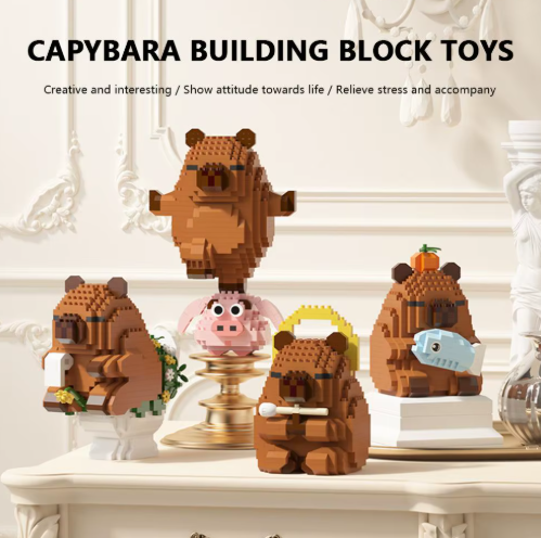 Capybara Micro Diamond Block Construction