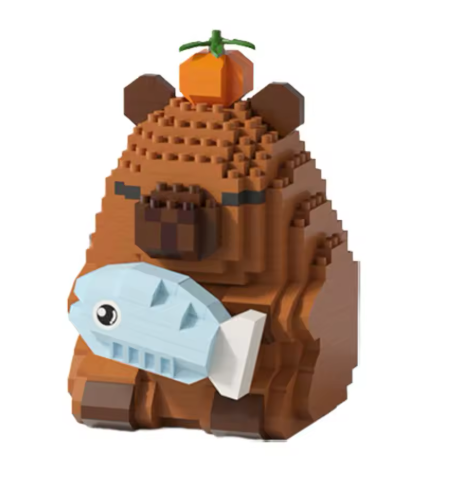 Capybara Micro Diamond Block Construction