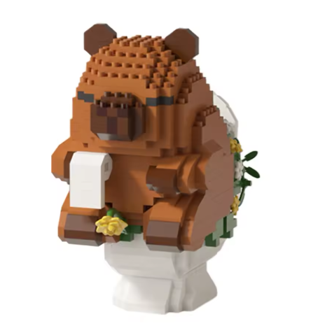 Capybara Micro Diamond Block Construction